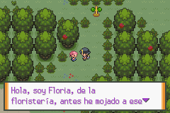 Floria junto al árbol extraño de la Ruta 36